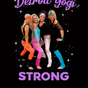 Detroit Yogi Strong Racerback Tank Top — Women's Yoga & Fitness Tank